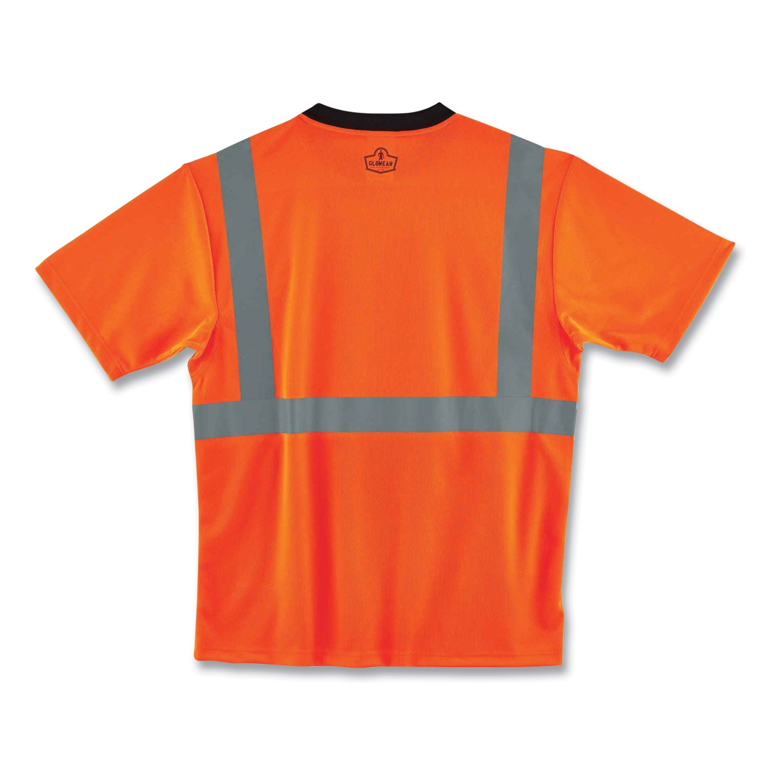 glowear-8289bk-class-2-hi-vis-t-shirt-with-black-bottom-medium-orange-ships-in-1-3-business-days_ego22513 - 2