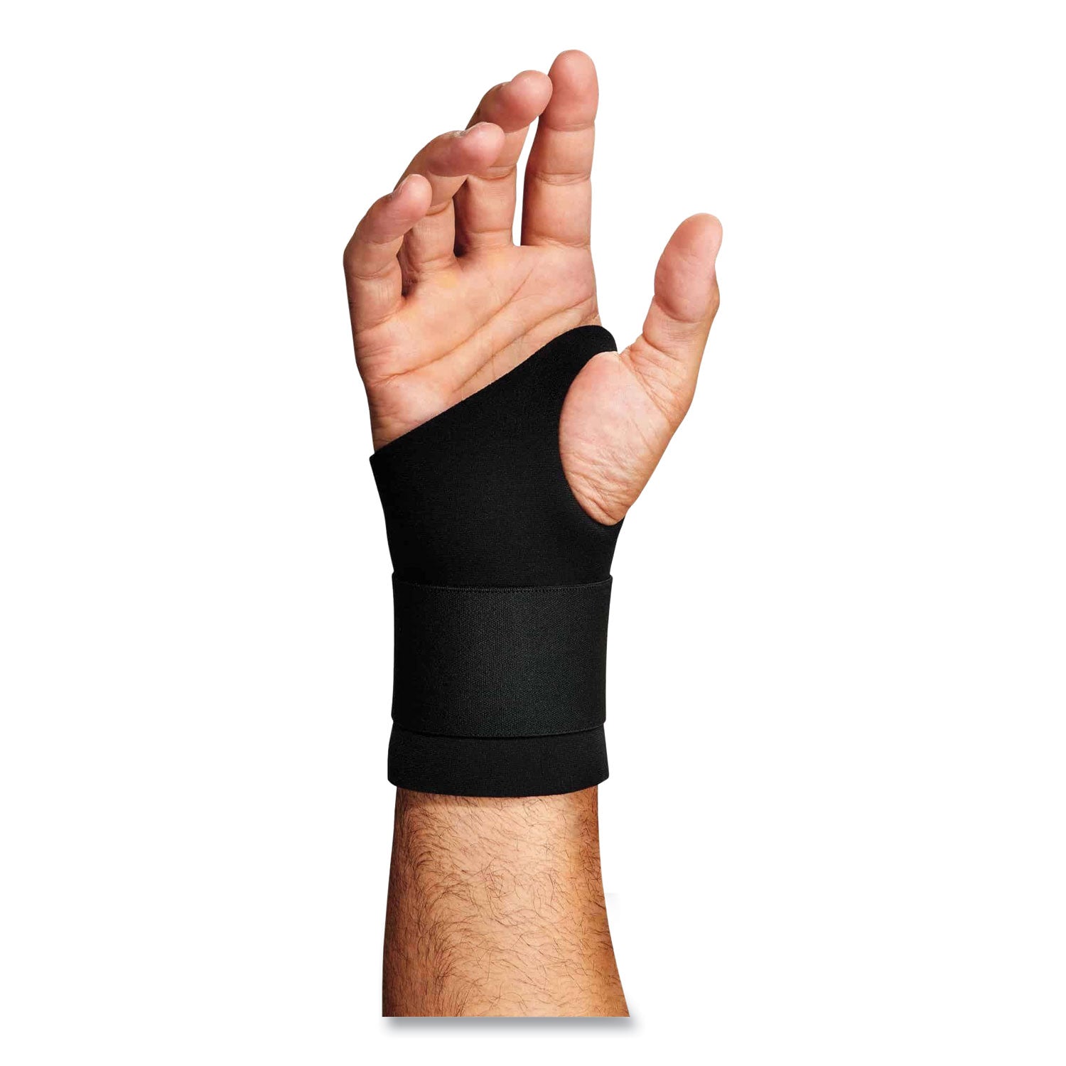 proflex-670-ambidextrous-single-strap-wrist-support-large-fits-left-right-hand-black-ships-in-1-3-business-days_ego16614 - 2