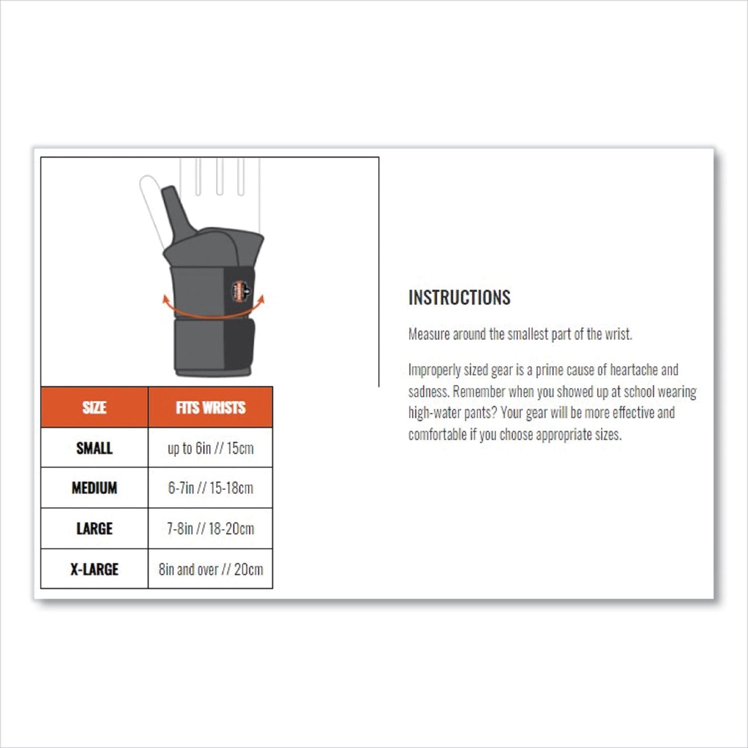 ProFlex 670 Ambidextrous Single Strap Wrist Support, X-Large, Fits Left/Right Hand, Black, Ships in 1-3 Business Days