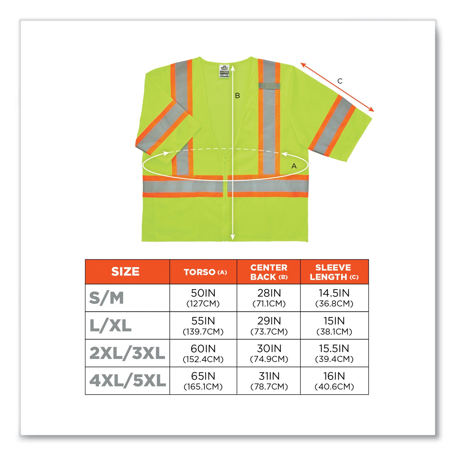 glowear-8330z-class-3-two-tone-zipper-vest-polyester-largel-x-large-lime-ships-in-1-3-business-days_ego22185 - 2