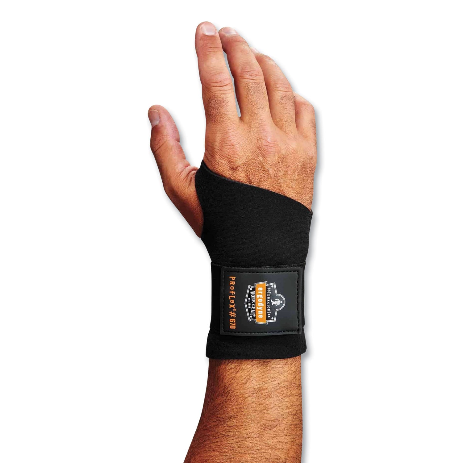 proflex-670-ambidextrous-single-strap-wrist-support-medium-fits-left-right-hand-black-ships-in-1-3-business-days_ego16613 - 4