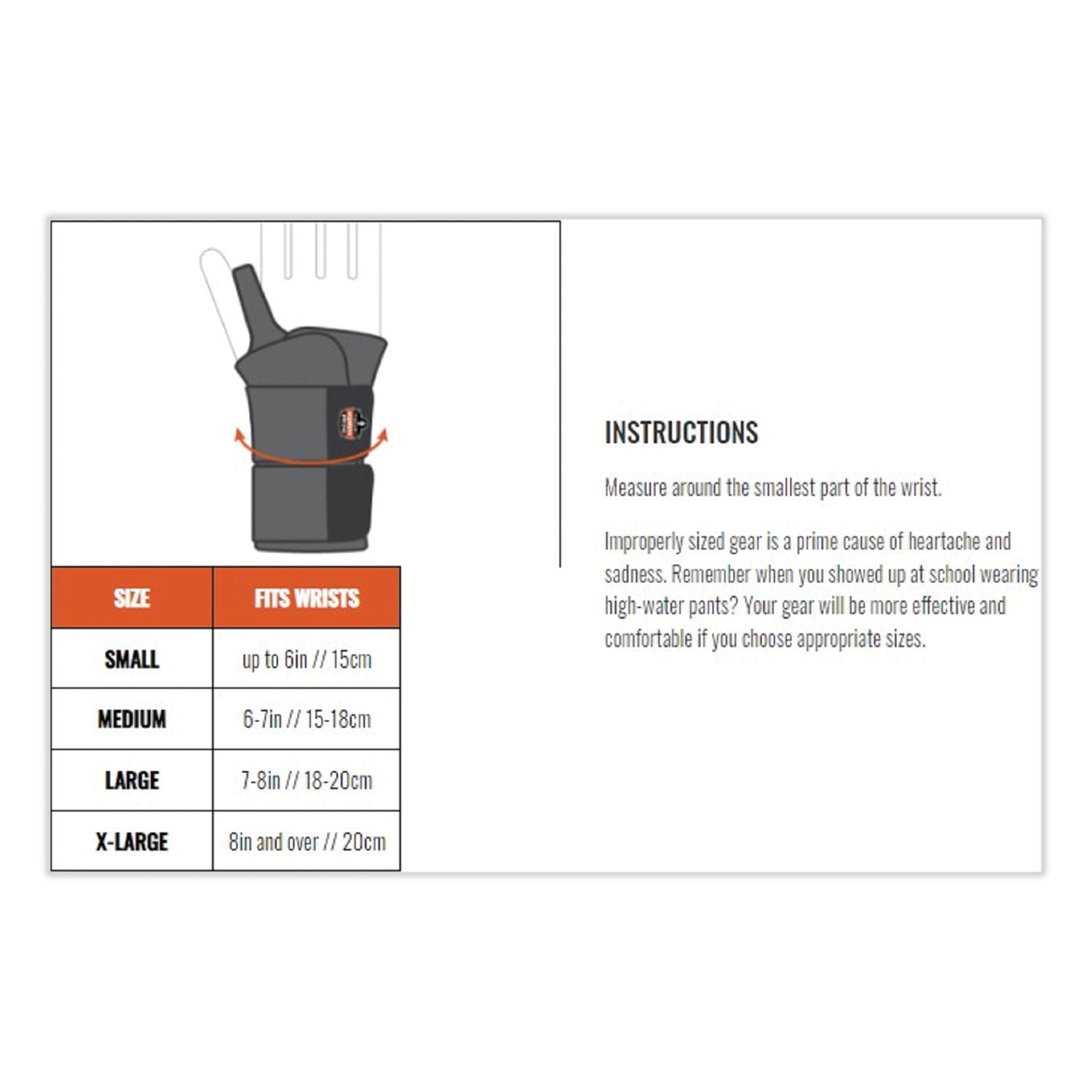 ProFlex 670 Ambidextrous Single Strap Wrist Support, Small, Fits Left Hand/Right Hand, Black, Ships in 1-3 Business Days