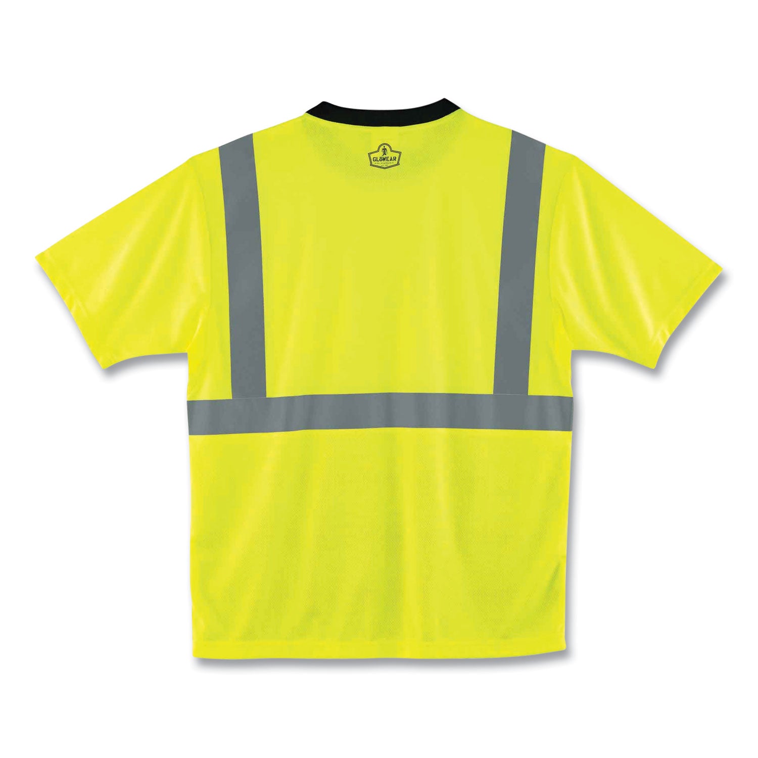 glowear-8289bk-class-2-hi-vis-t-shirt-with-black-bottom-small-lime-ships-in-1-3-business-days_ego22502 - 2
