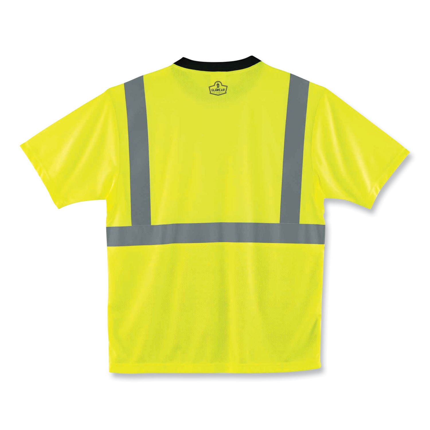 glowear-8289bk-class-2-hi-vis-t-shirt-with-black-bottom-4x-large-lime-ships-in-1-3-business-days_ego22508 - 3