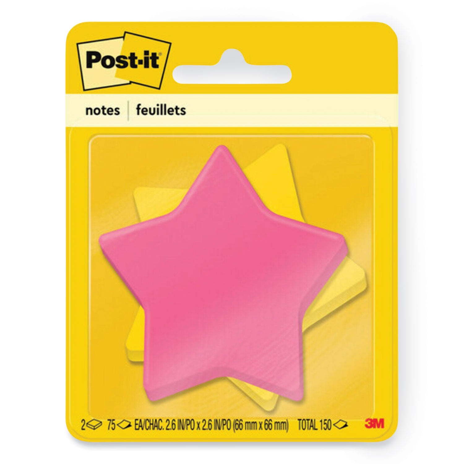 die-cut-star-shaped-notepads-26-x-26-assorted-colors-75-sheets-pad-2-pads-pack_mmm70005114114 - 3