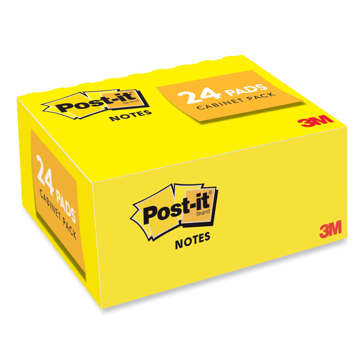 original-pads-in-canary-yellow-value-pack-138-x-188-100-sheets-pad-24-pads-pack_mmm65324vad - 2