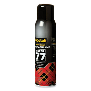 Super 77 Multipurpose Spray Adhesive, 13.57 oz, Dries Clear - 