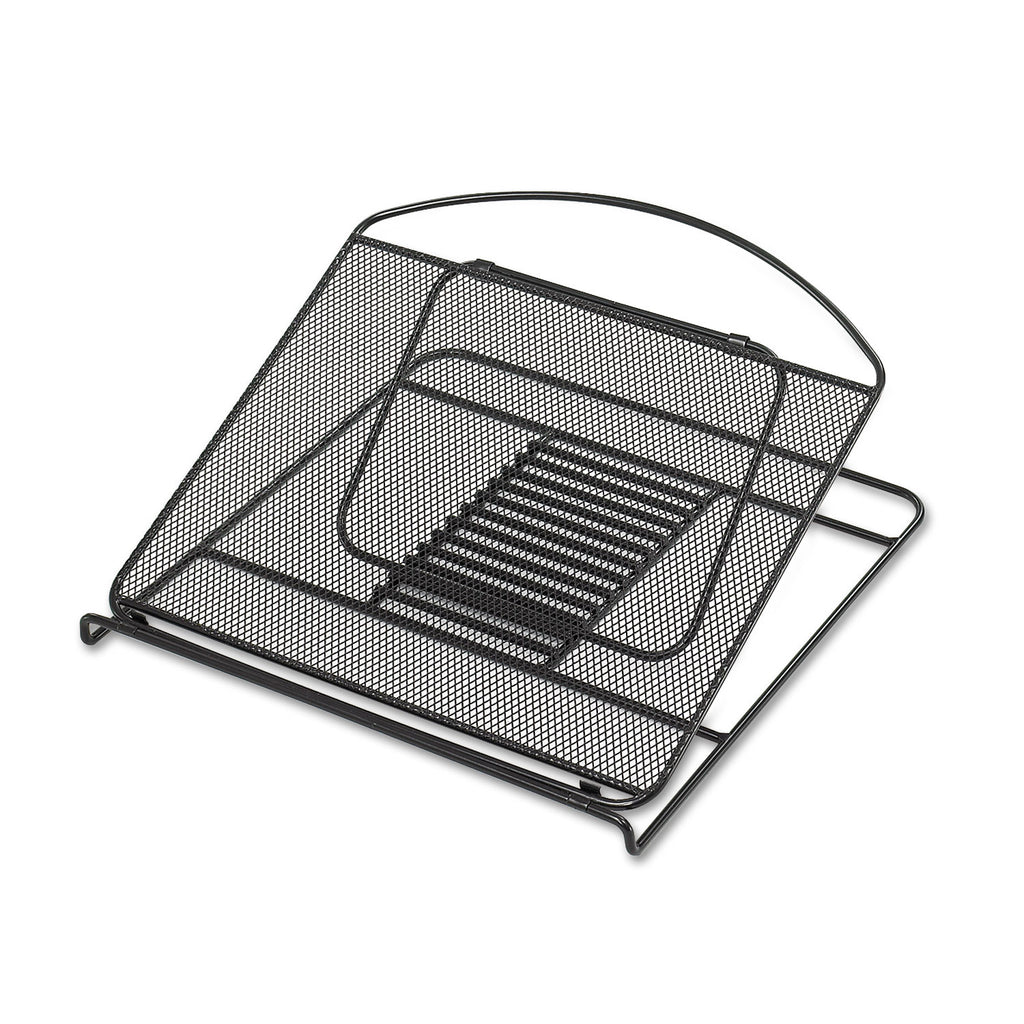 Onyx Mesh Laptop Stand, 12.25" x 12.25" x 2", Black - 