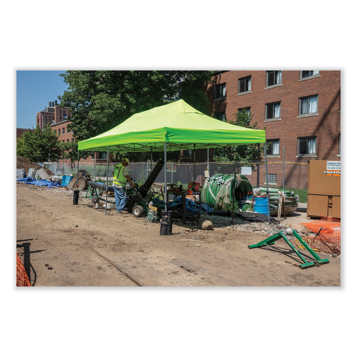 shax-6015c-replacement-pop-up-tent-canopy-for-6015-10-ft-x-20-ft-polyester-lime-ships-in-1-3-business-days_ego12916 - 2