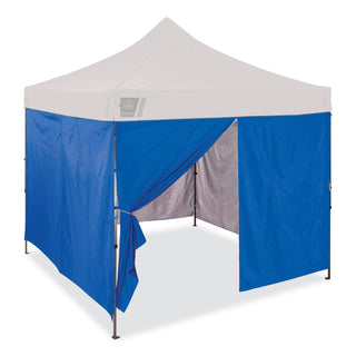shax-6054-pop-up-tent-sidewall-kit-single-skin-10-ft-x-10-ft-polyester-blue-ships-in-1-3-business-days_ego12985 - 1