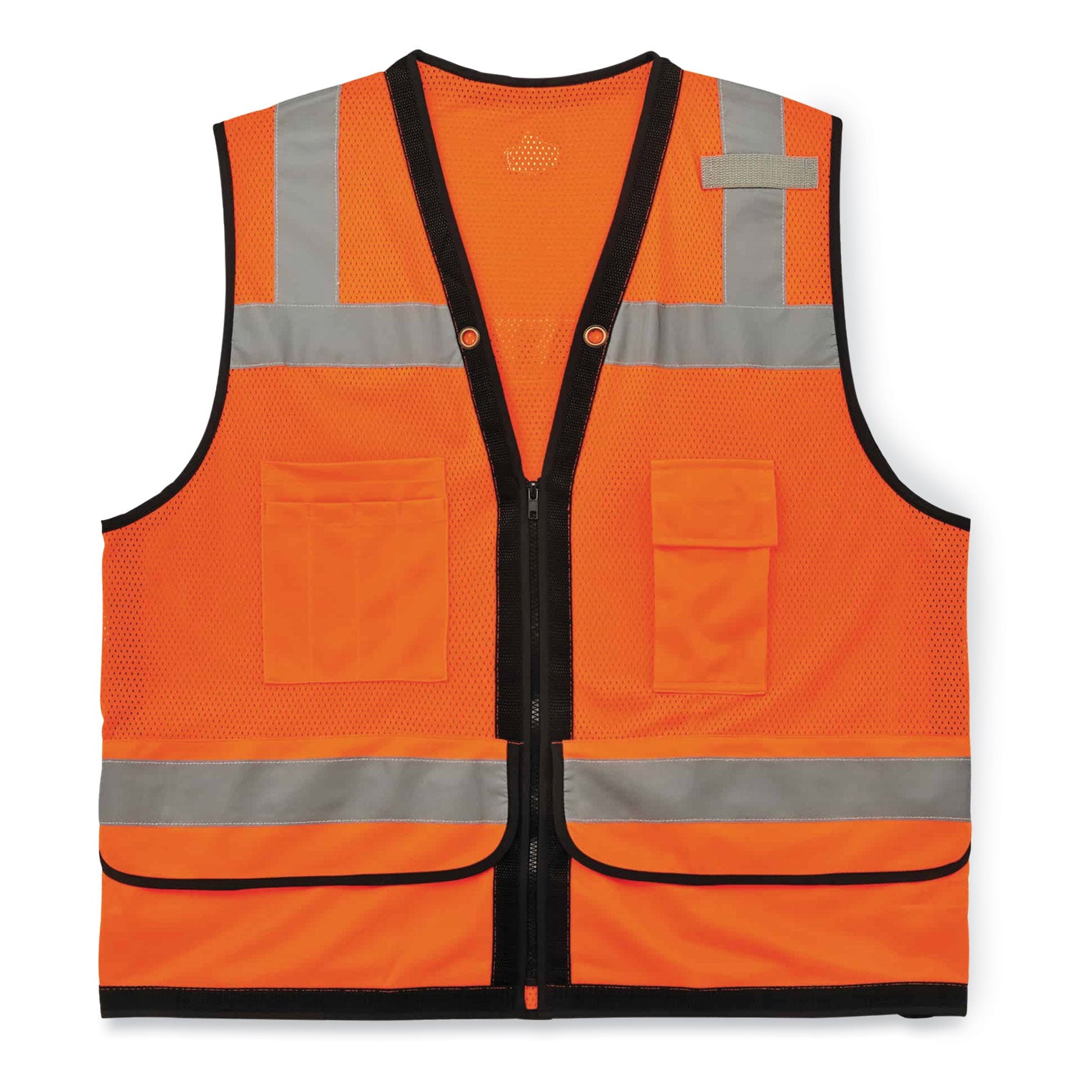 glowear-8253hdz-class-2-heavy-duty-mesh-surveyors-vest-polyester-small-medium-orange-ships-in-1-3-business-days_ego23313 - 1