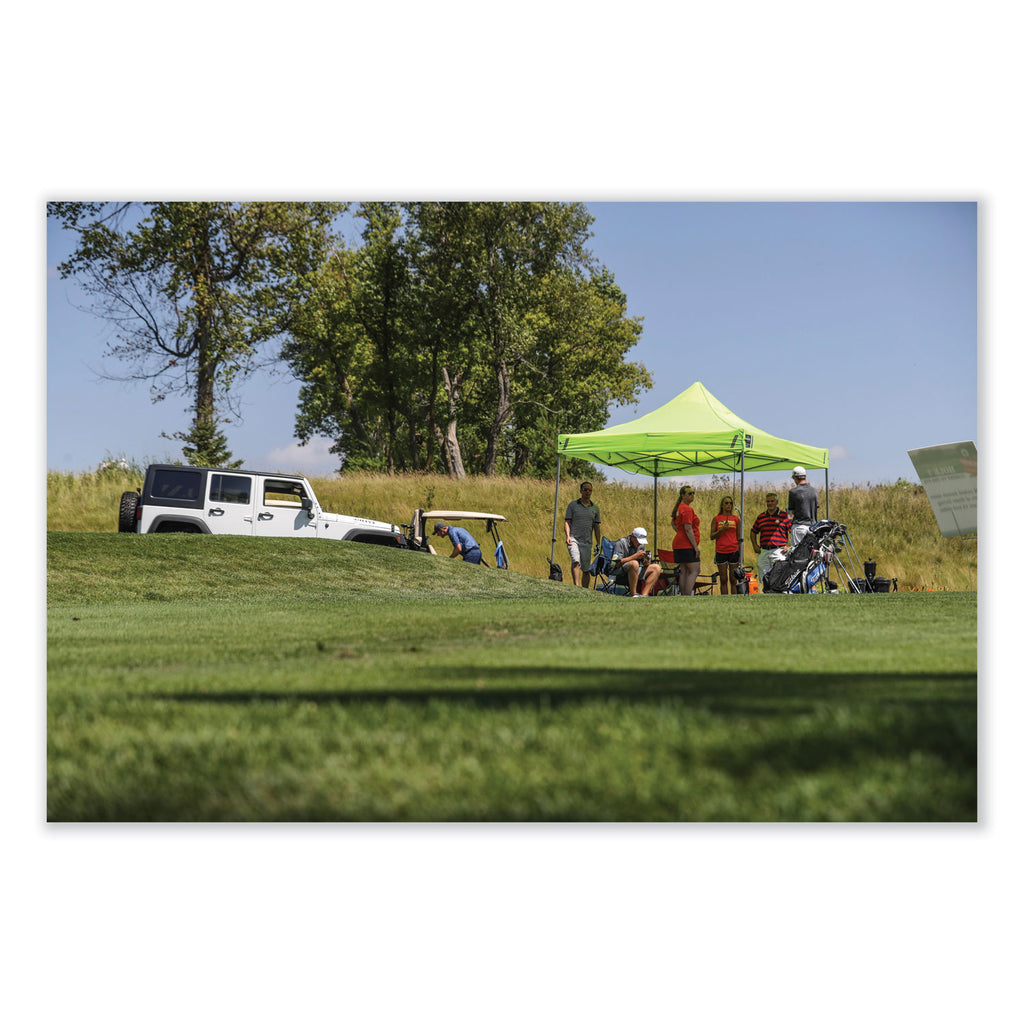 Shax 6000C Replacement Pop-Up Tent Canopy for 6000, 10 ft x 10 ft, Polyester, Lime, Ships in 1-3 Business Days