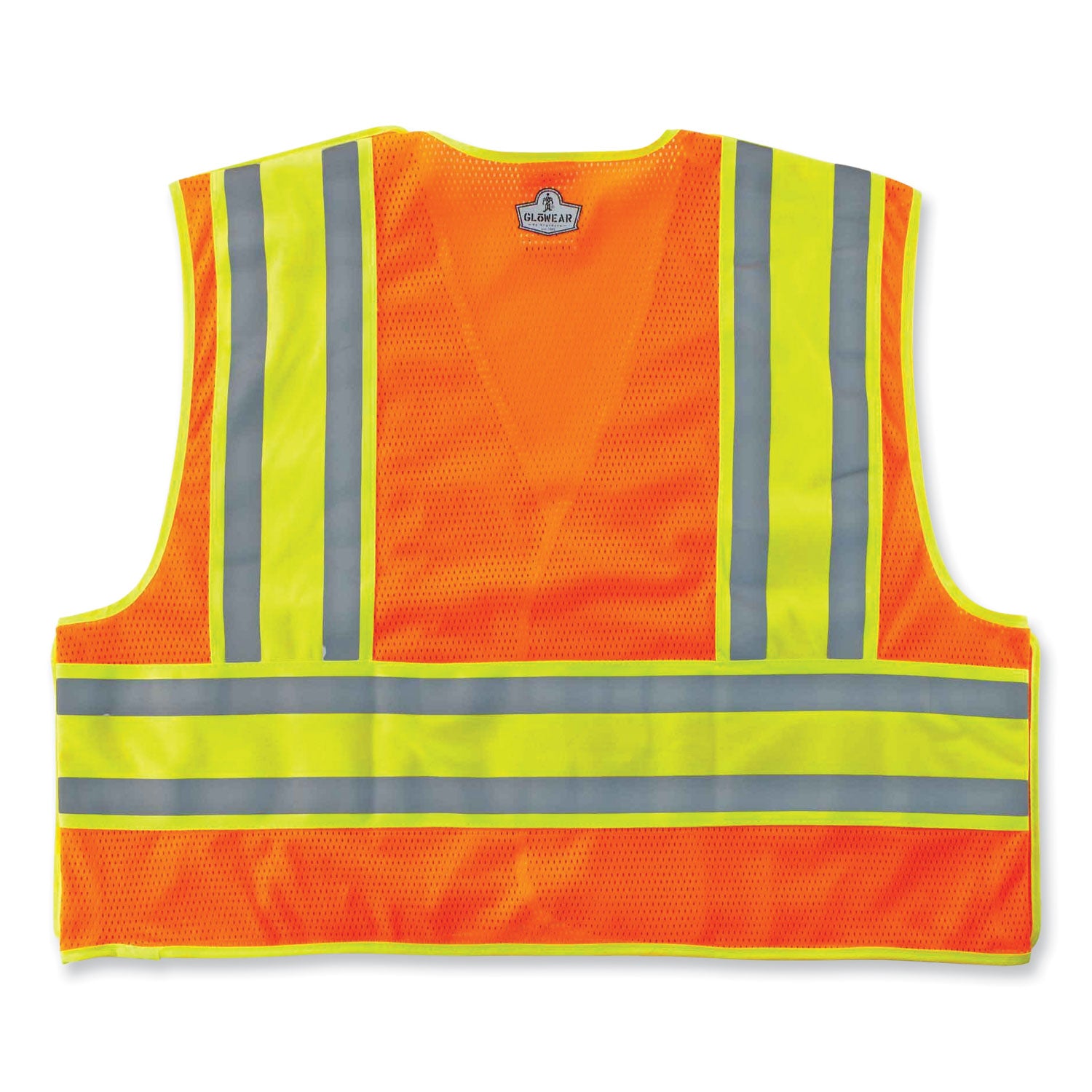 glowear-8245psv-class-2-public-safety-vest-polyester-6x-large-7x-large-orange-ships-in-1-3-business-days_ego23390 - 4