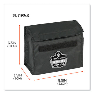 Arsenal 5180 Half Mask Respirator Waist Pack, 8.5 x 3.5 x 6.5, Black, Ships in 1-3 Business Days