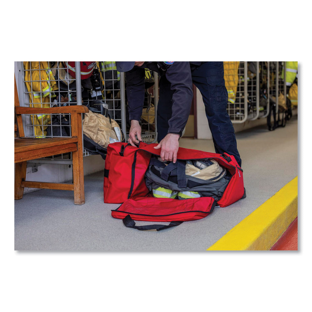 Arsenal 5005P Fire + Rescue Gear Bag, Polyester, 39 x 15 x 15, Red, Ships in 1-3 Business Days