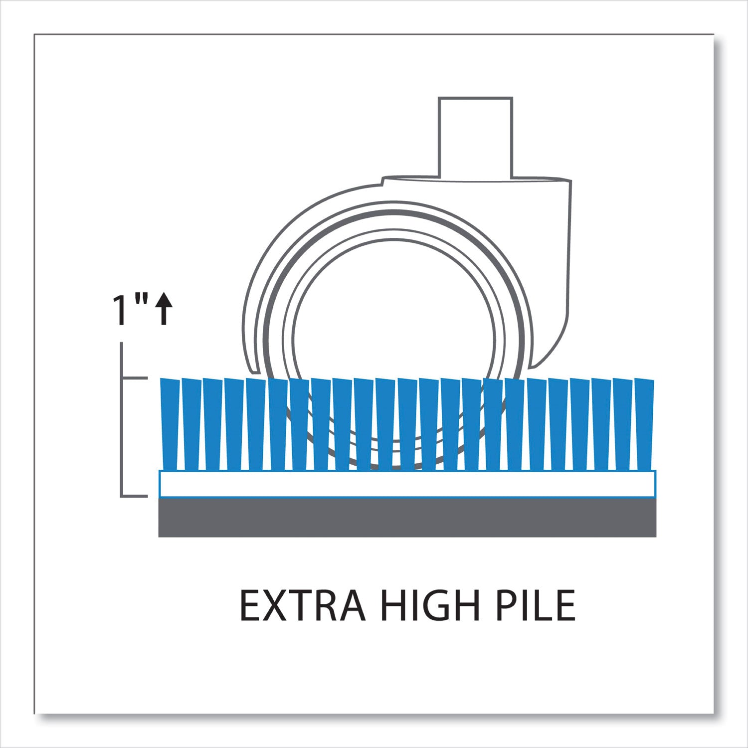 everlife-chair-mat-for-extra-high-pile-carpet-with-lip-46-x-60-clear-ships-in-4-6-business-days_esr124381 - 5