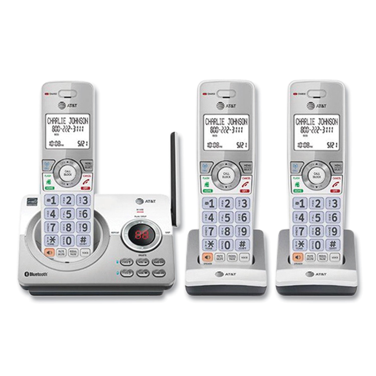 connect-to-cell-dl72310-cordless-telephone-base-and-2-additional-handsets-white-silver_attdl72310 - 2