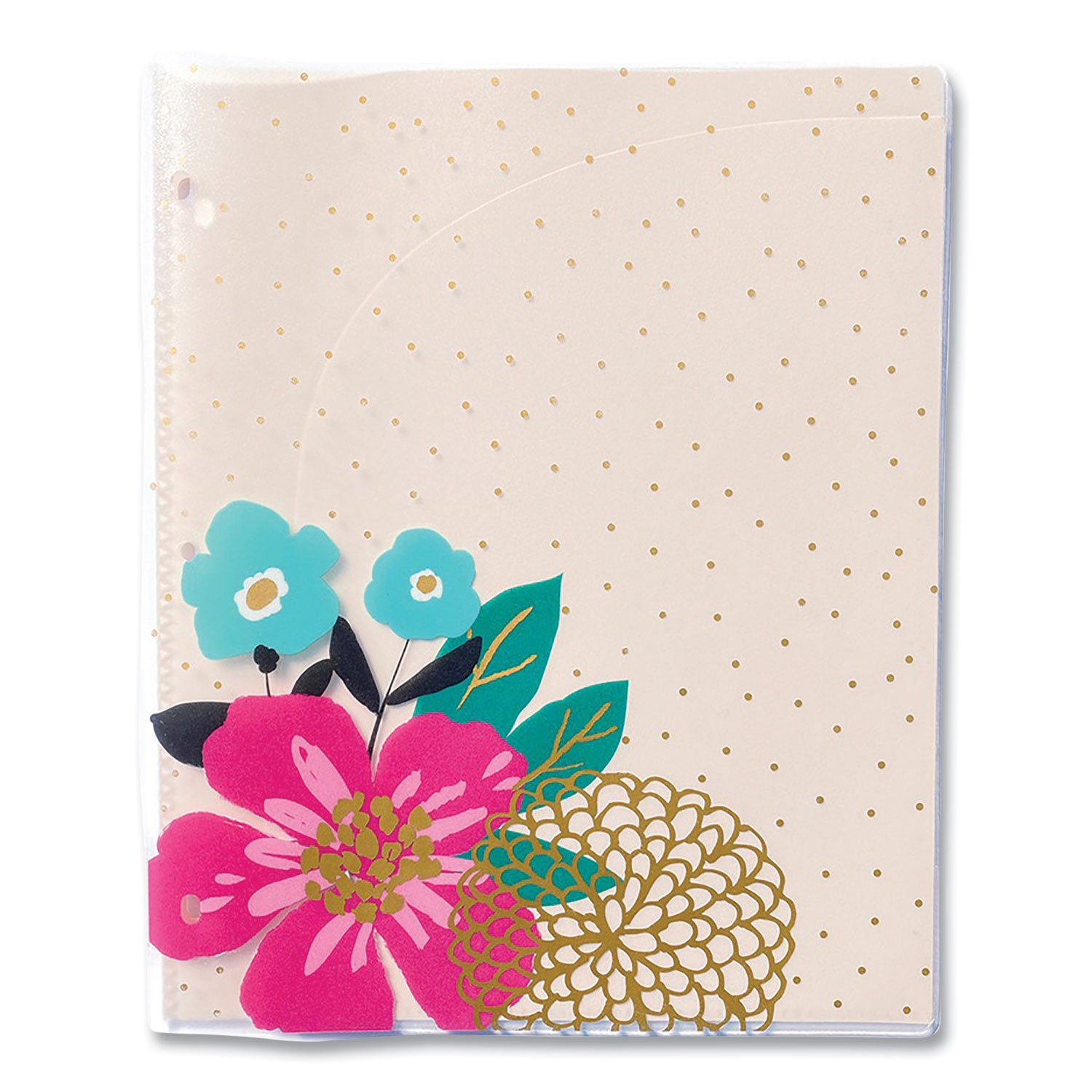 panache-glossy-3-hole-punched-6-pocket-folder-11-x-85-assorted_cpp93001 - 1