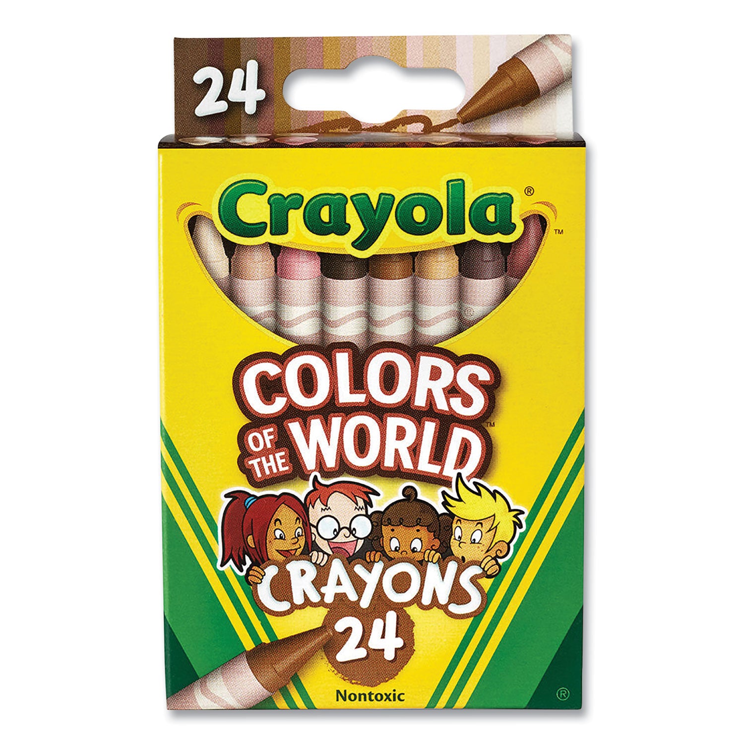 colors-of-the-world-crayons-assorted-24-pack_cyo520108 - 1