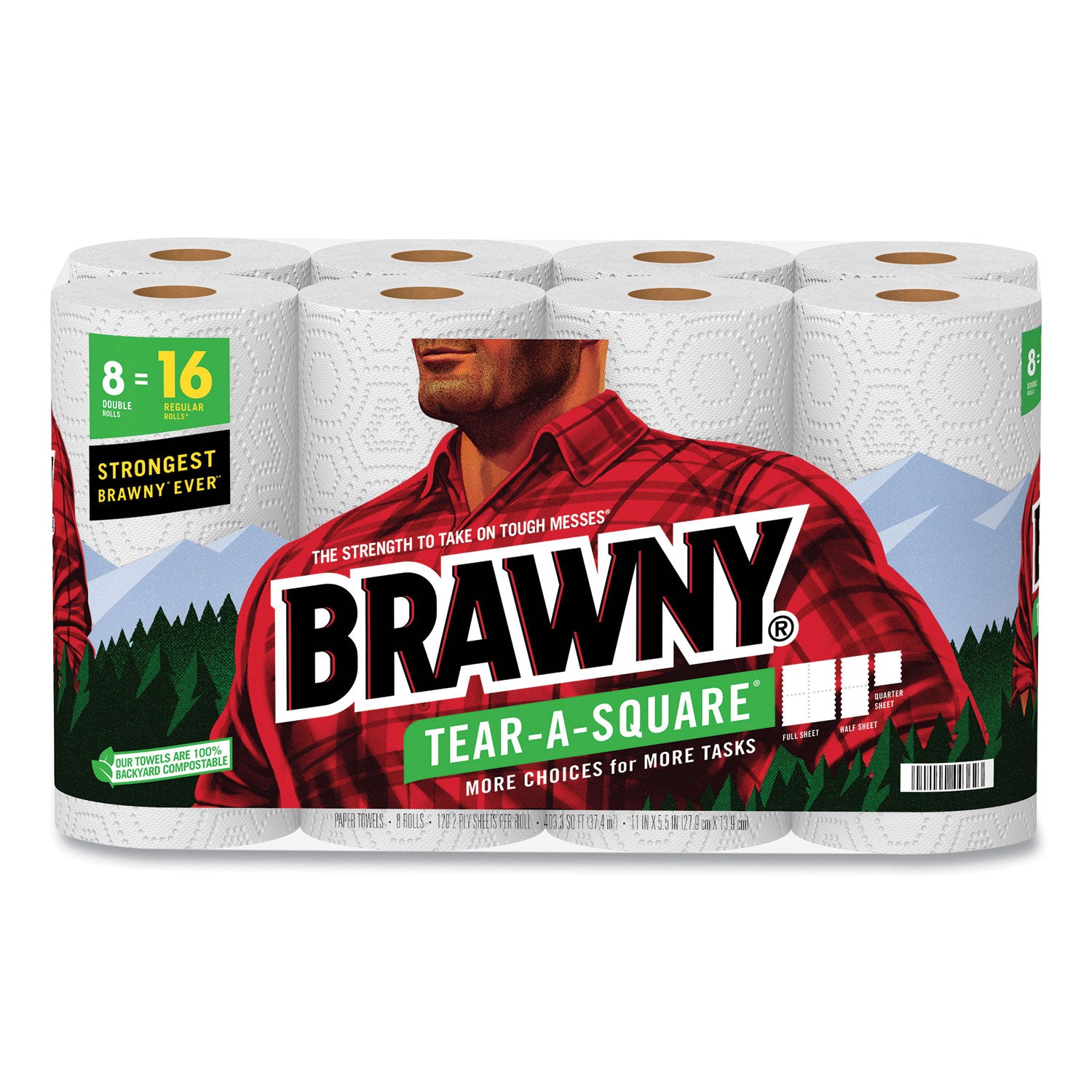tear-a-square-perforated-kitchen-double-roll-towels-2-ply-11-x-11-white-120-sheets-roll-8-rolls-pack-2-packs-carton_gpc4437250 - 1
