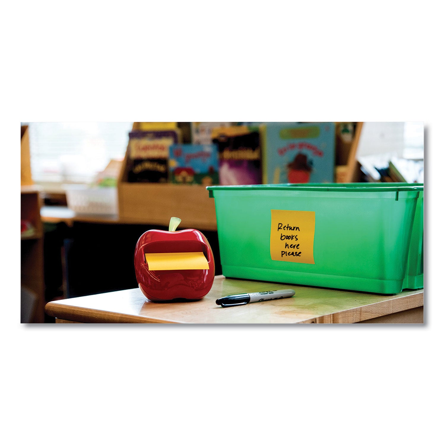 Post-it Super Sticky Dispenser Notes - Playful Primaries Color Collection - 3" x 3" - Square - Candy Apple Red, Blue Paradise, Sunnyside, Lucky Green - Paper - Pop-up, Recyclable - 18 / Pack