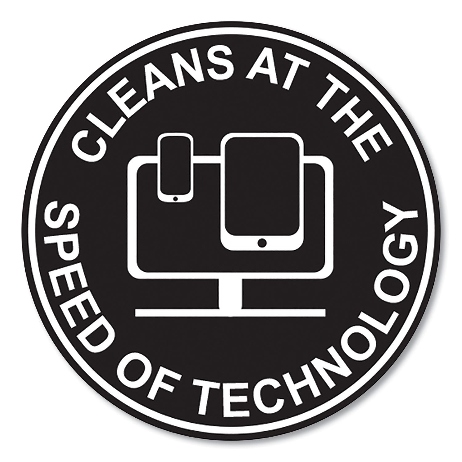 PDI Easy Screen Cleaning Wipes, 1-Ply, 9 x 6, Unscented, White, 70/Pack