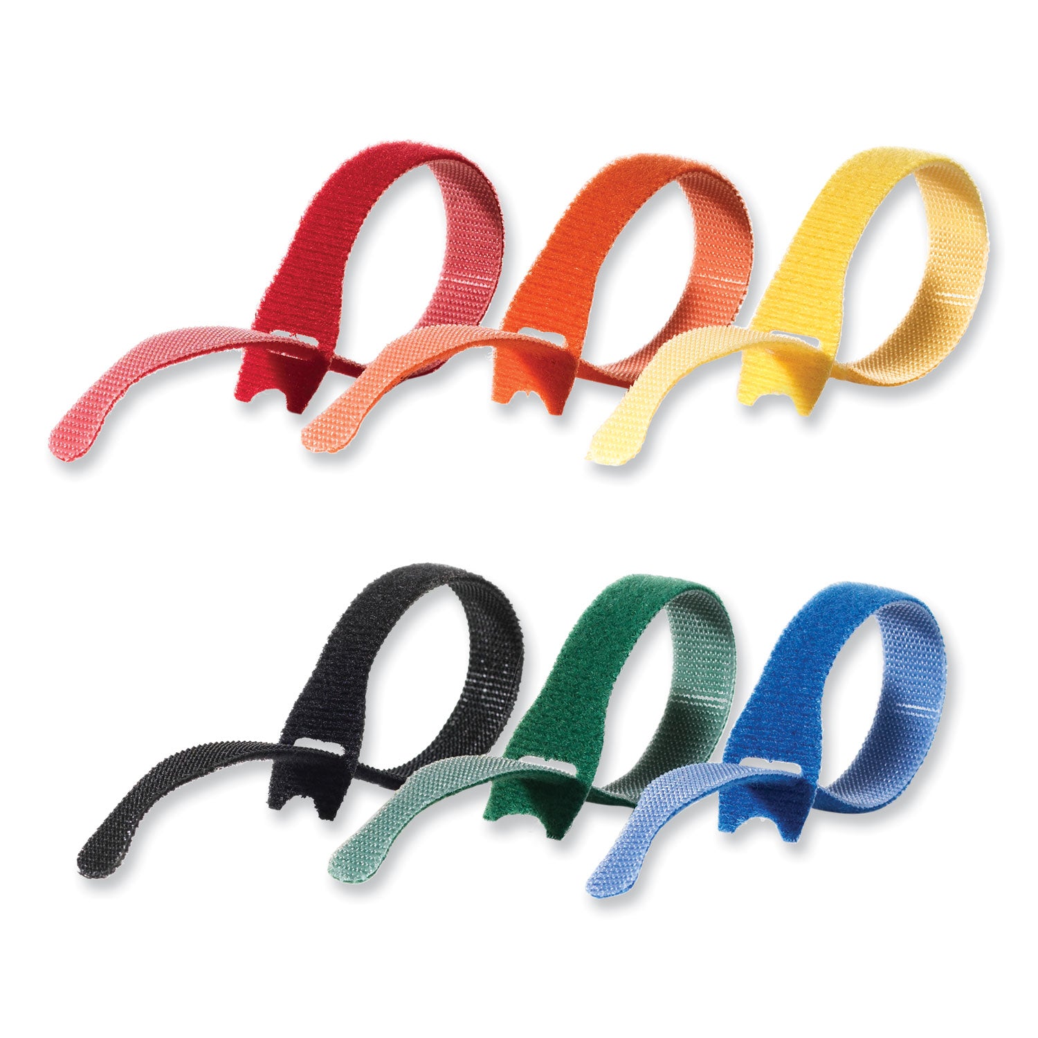 VELCRO One Wrap Cable Ties - Cable Tie - Assorted - 60 - 8" Length - 3