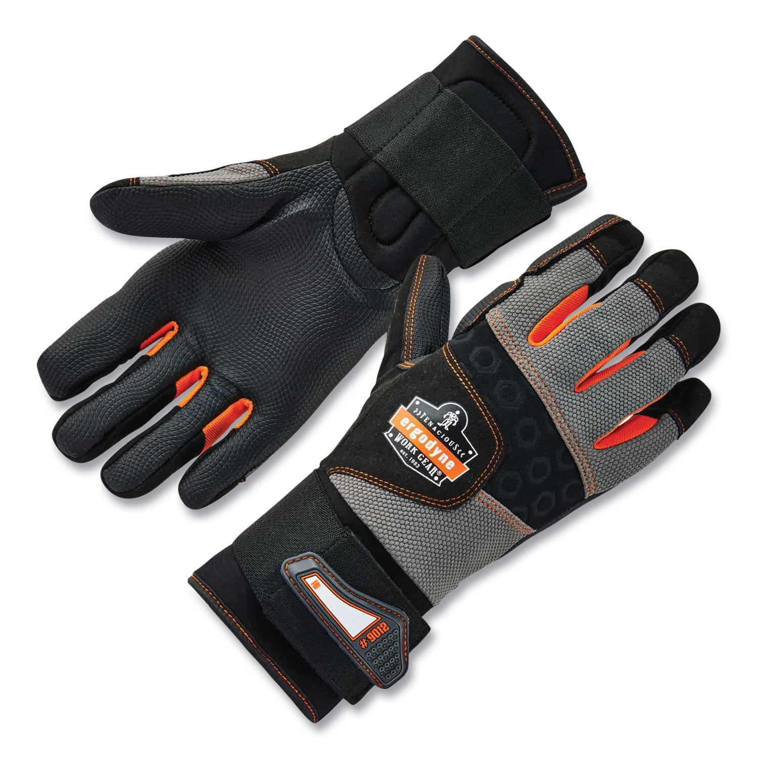 proflex-9012-certified-av-gloves-+-wrist-support-black-2x-large-pair-ships-in-1-3-business-days_ego17736 - 1