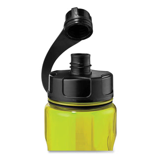 Chill-Its 5151 Plastic Wide Mouth Water Bottle, 34 oz, Lime, Ships in 1-3 Business Days