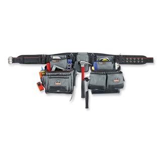 arsenal-5500-28-pocket-synthetic-tool-rig-fits-waist-40-to-54-polyester-gray-ships-in-1-3-business-days_ego13602 - 2