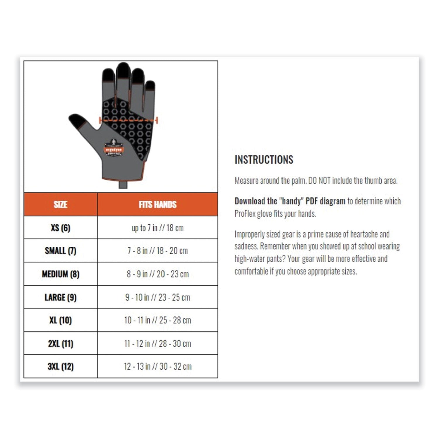 ProFlex 860 Heavy Lifting Utility Gloves, Black, Medium, Pair, Ships in 1-3 Business Days