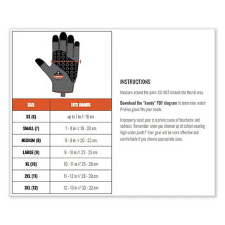 ProFlex 9003 Certified Lightweight AV Gloves, Black Large, Pair, Ships in 1-3 Business Days