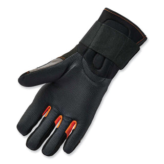 ProFlex 9012 Certified AV Gloves + Wrist Support, Black, Medium, Pair, Ships in 1-3 Business Days
