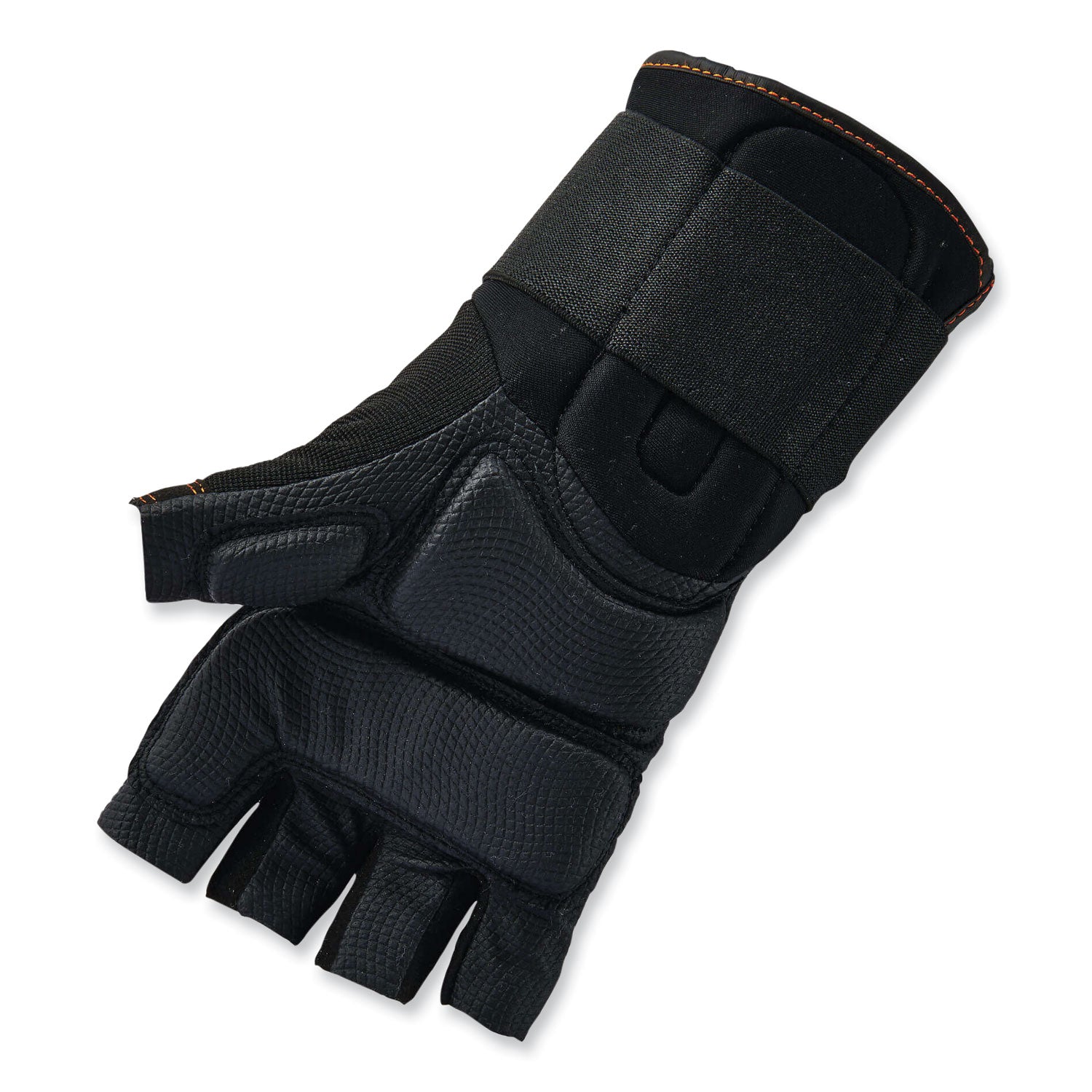 proflex-910-half-finger-impact-gloves-+-wrist-support-black-large-pair-ships-in-1-3-business-days_ego17714 - 3