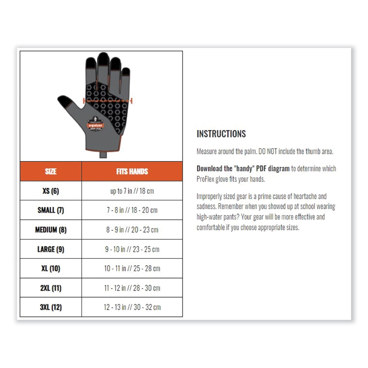 ProFlex 860 Heavy Lifting Utility Gloves, Black, Small, Pair, Ships in 1-3 Business Days