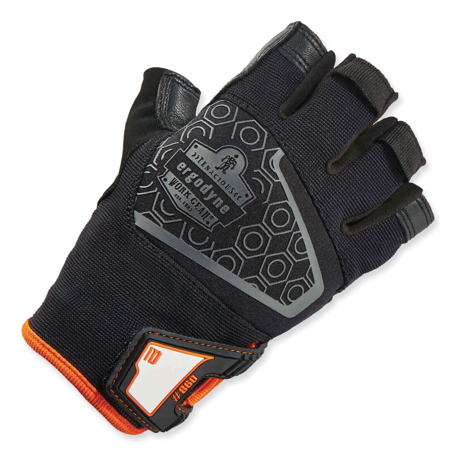 ProFlex 860 Heavy Lifting Utility Gloves, Black, Medium, Pair, Ships in 1-3 Business Days