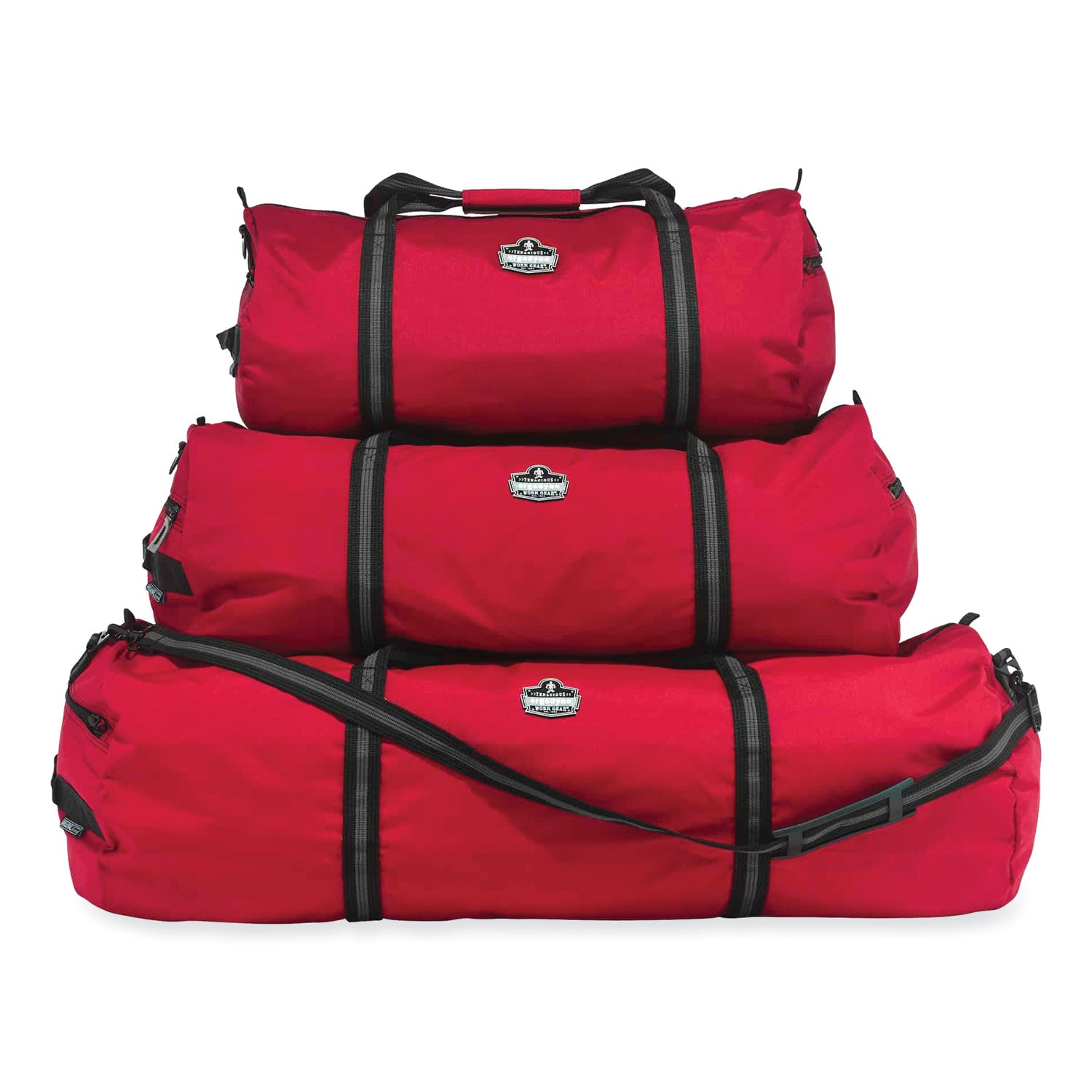 Arsenal 5020 Gear Duffel Bag, Nylon, Large, 14 x 35 x 14, Red, Ships in 1-3 Business Days