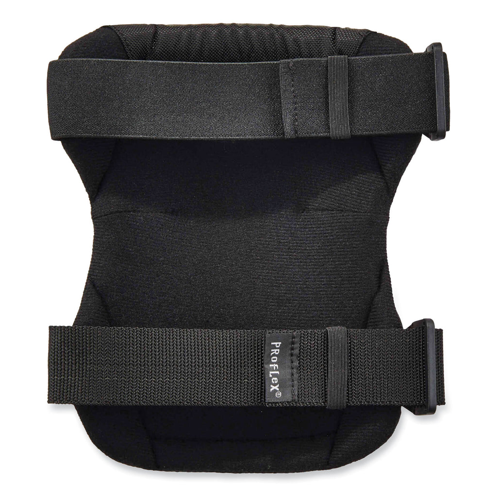 ProFlex 325 Non-Marring Rubber Cap Knee Pads, Buckle Closure, One Size Fits Most, Tan Cap, Pair, Ships in 1-3 Business Days