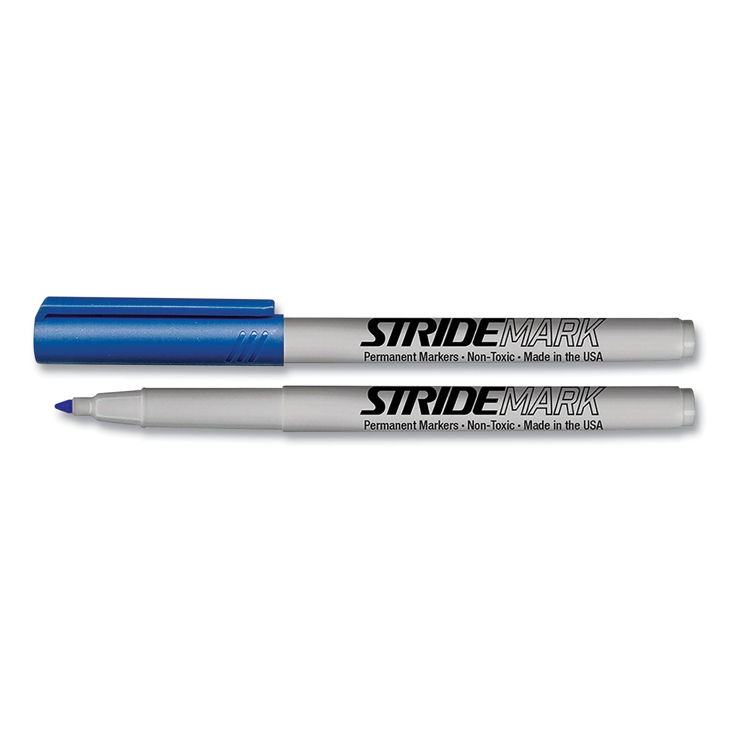 stridemark-permanent-marker-fine-bullet-tip-blue-12-pack_stw27002 - 3