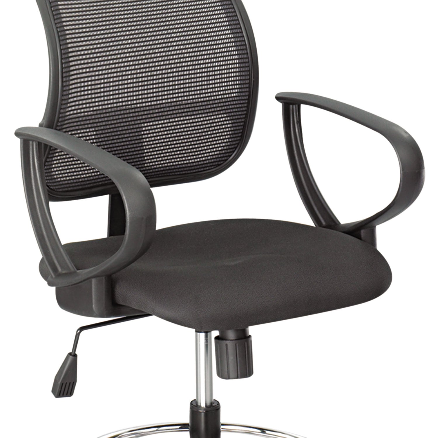 Optional Loop Arm Kit for Mesh Extended Height Chairs for Safco Vue Mesh Extended-Height Chairs, Black, 2/Set - 