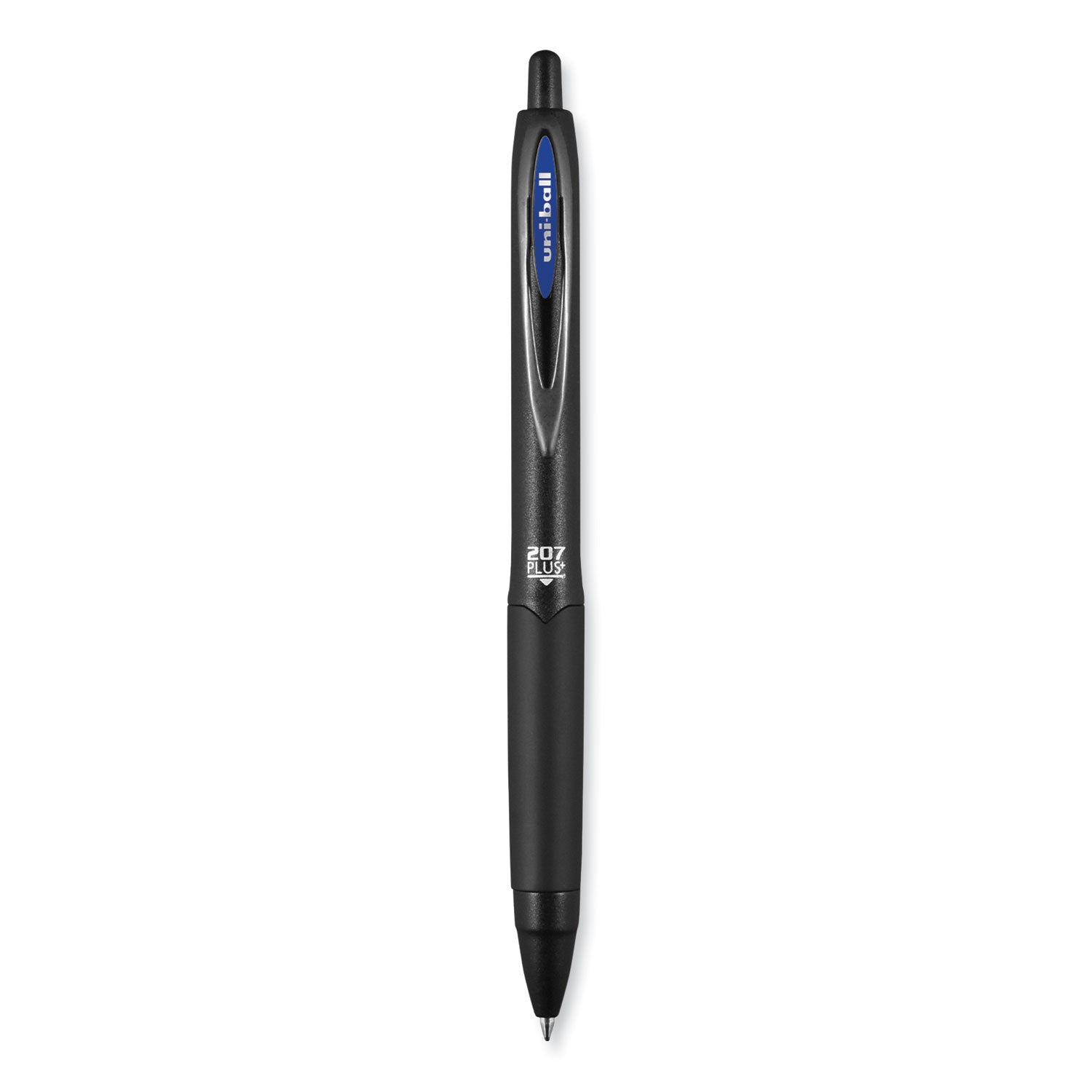 207-plus+-gel-pen-retractable-medium-07-mm-blue-ink-black-barrel-4-pack_ubc70457 - 4