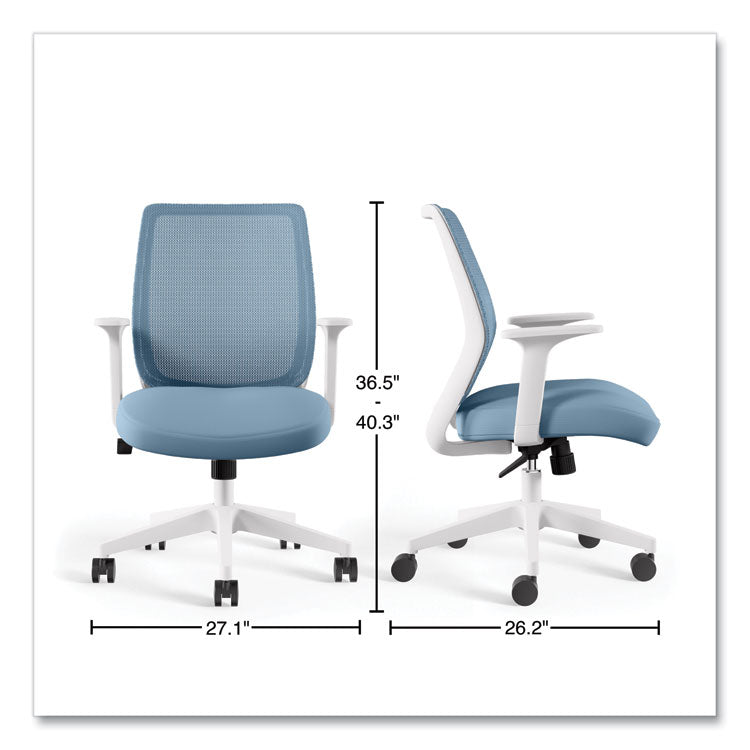 essentials-mesh-back-fabric-task-chair-with-arms-supports-up-to-275-lb-seafoam-fabric-seat-mesh-back-white-base_uos60409 - 6