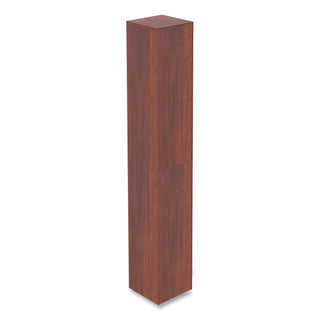 alera-valencia-series-narrow-profile-bookcase-six-shelf-1181w-x-1181d-x-7173h-medium-cherry_aleva67212mc - 2
