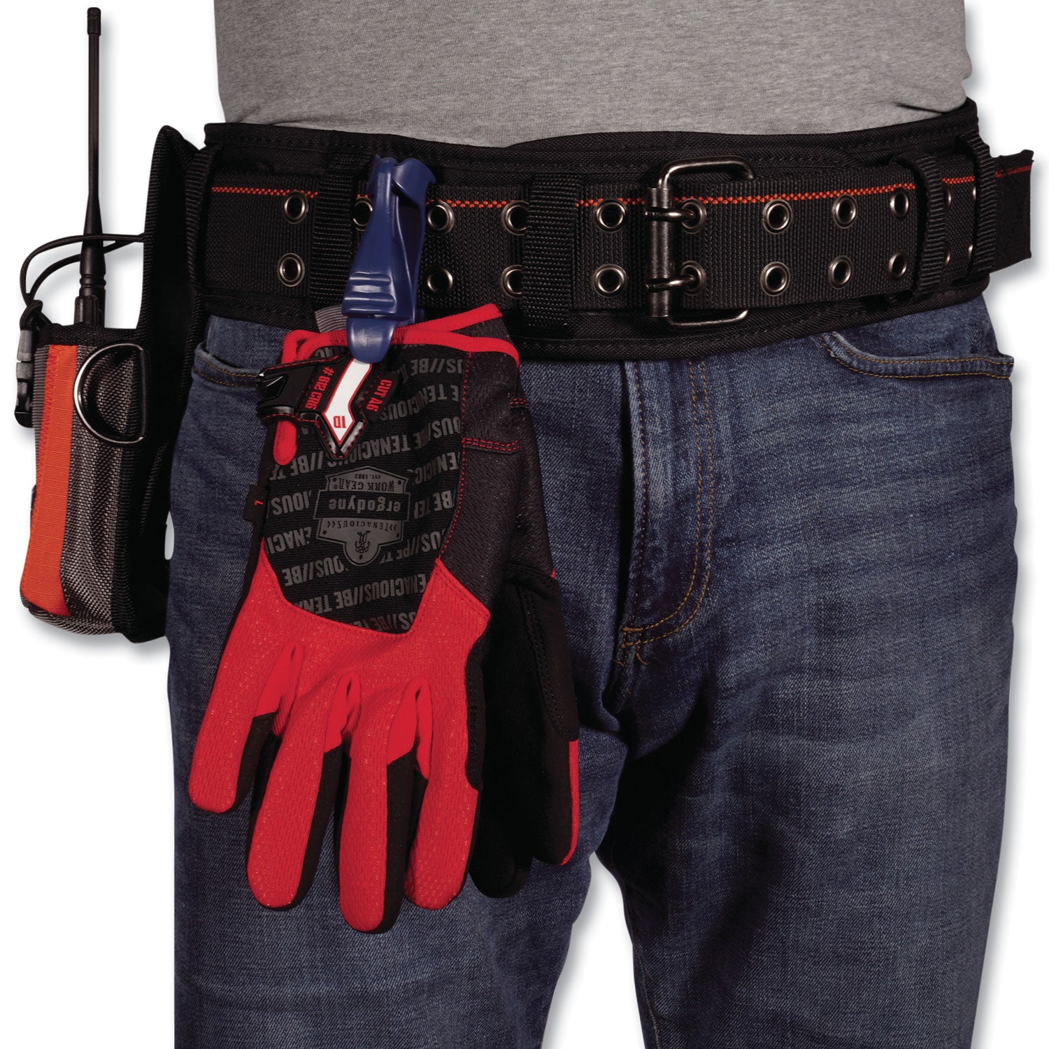 Arsenal 5550 3" Padded Base Layer Tool Belt, Fits Waist 46" to 58", Polyester, Black, Ships in 1-3 Business Days