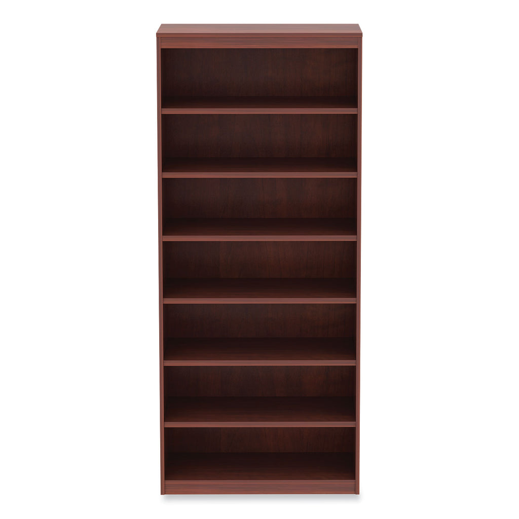 alera-valencia-series-square-corner-bookcase-seven-shelf-3563w-x-1181d-x-8386h-cherry_aleva78436mc - 3