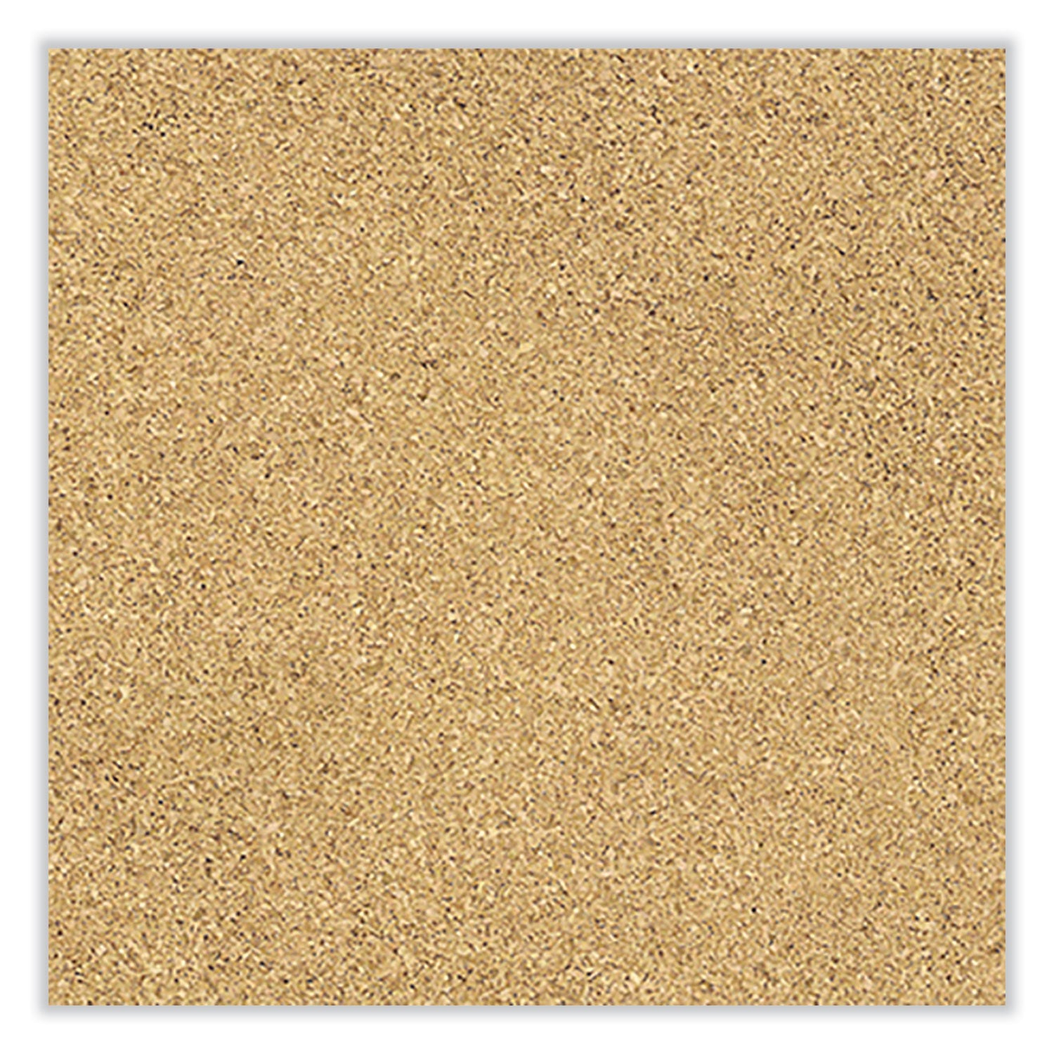 Aluminum-Frame Natural Corkboard, 24 x 18, Tan Surface, Satin Aluminum Frame, Ships in 7-10 Business Days
