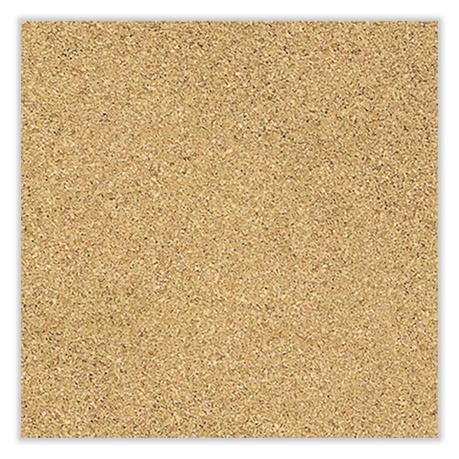 Aluminum-Frame Natural Corkboard, 24 x 18, Tan Surface, Satin Aluminum Frame, Ships in 7-10 Business Days