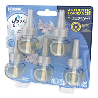 plugins-scented-oil-refill-clean-linen-067-oz-5-pack_sjn322829 - 3