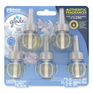 plugins-scented-oil-refill-clean-linen-067-oz-5-pack_sjn322829 - 1