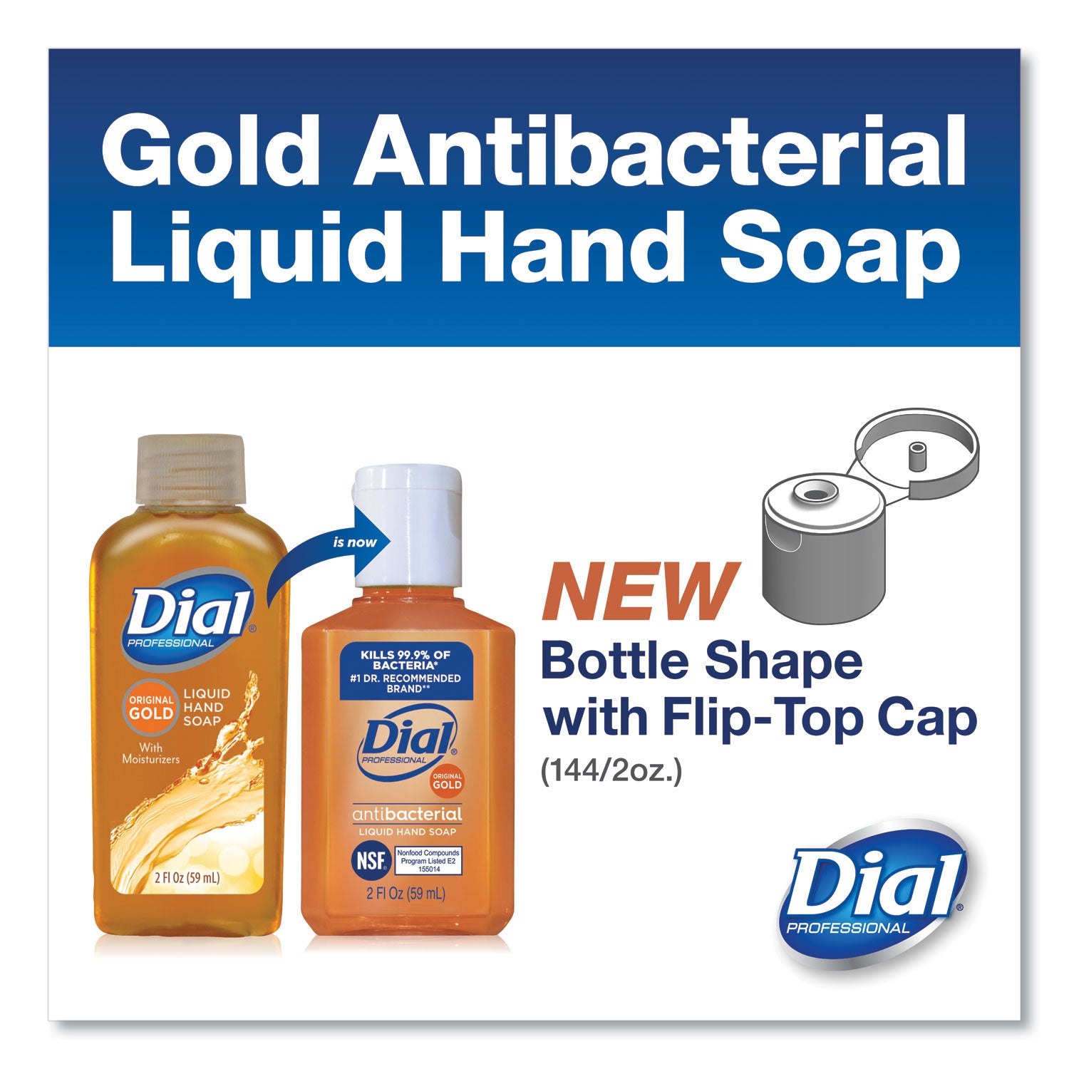 gold-antibacterial-liquid-hand-soap-floral-2-oz-144-carton_dia32966 - 2